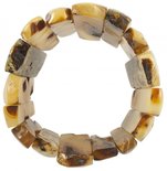 Bracelet made of textured stones