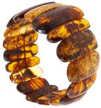 Amber bracelet “Autumn Palette”