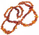 Amber beads “Chamomile”
