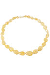 Beads made of large amber drop stones “Esthete”