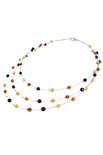Amber bead necklace NP185-001