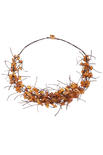 Amber beads “Grass”
