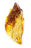 Amber brooch “Autumn leaf”