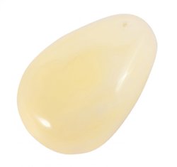 Amber polished pendant "Dewdrop"