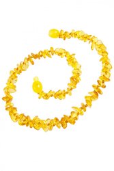 Children's amber choker beads