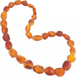 Beads made of dark polished amber “Grapes”