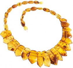 Amber beads "Elina"