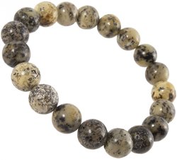 Amber bead bracelet
