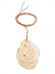 Pendant-figurine “Rose” on a wax cord