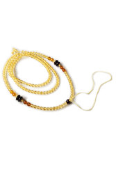 Amber bead necklace LV81-001