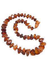 Amber beads "Rowan"