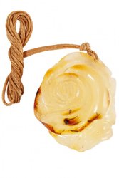 Pendant on a wax cord “Rose”
