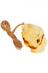 Pendant on a wax cord “Rose”