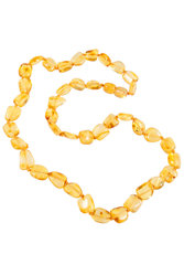 Translucent amber beads “Nicole”