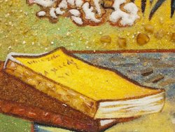 Panel “Still Life with Oleander” (Vincent van Gogh)