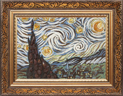 Painting “Starry Night” (Vincent van Gogh)