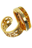 Серебряное кольцо с позолотой «Сказочный сон»