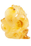 Amber figurine “Koi carps”