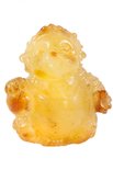 Amber figurine “Hedgehog with apples”