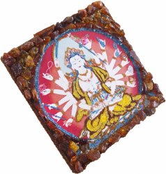 Souvenir magnet “Bodhisattva Chundi”