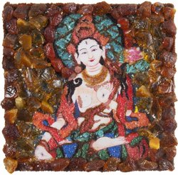Souvenir magnet “Buddha. Female deity"