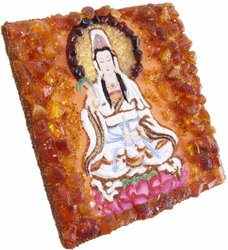 Souvenir magnet “Chinese Goddess of Mercy Kannon”