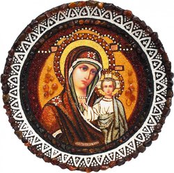 Amulet with the image of the Mother of God (Kazan icon)