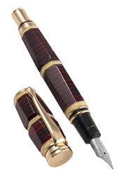 Pen decorated with amber SUV001034-001