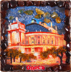 Souvenir magnet “Evening Odessa”